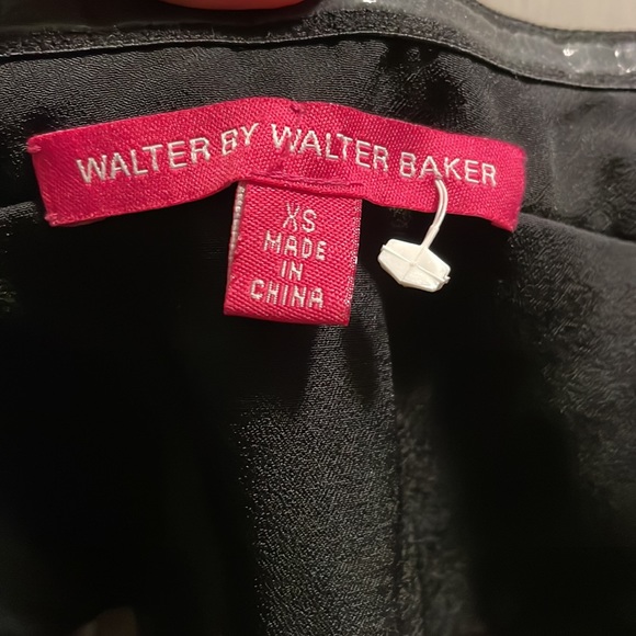 Strapless Black and Grey Cheetah Print Dress - Picture 3 of 3